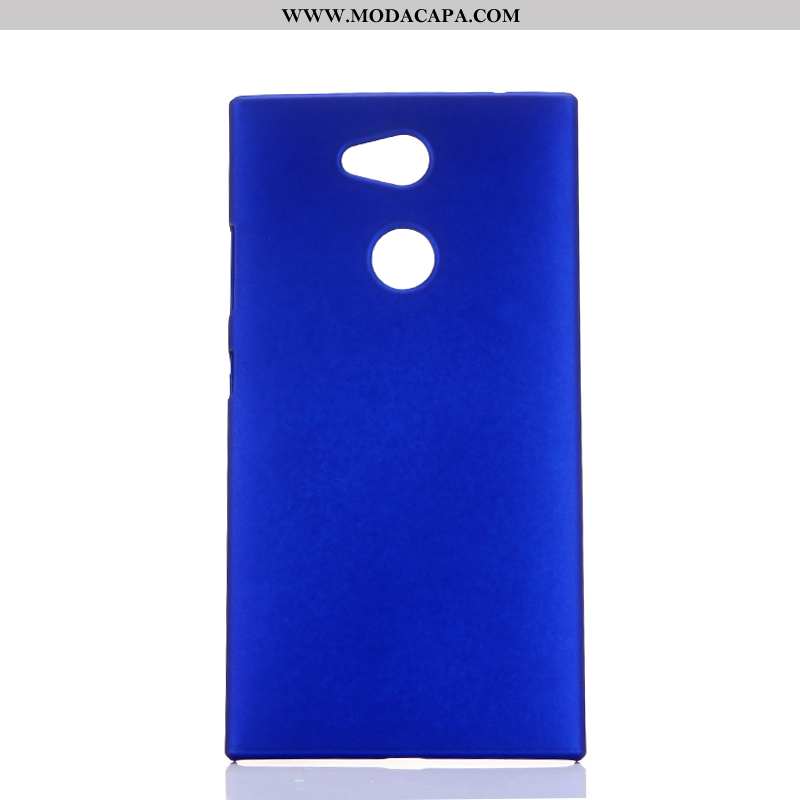 Capas Sony Xperia L2 Fosco Azul Telemóvel Protetoras Cases Online