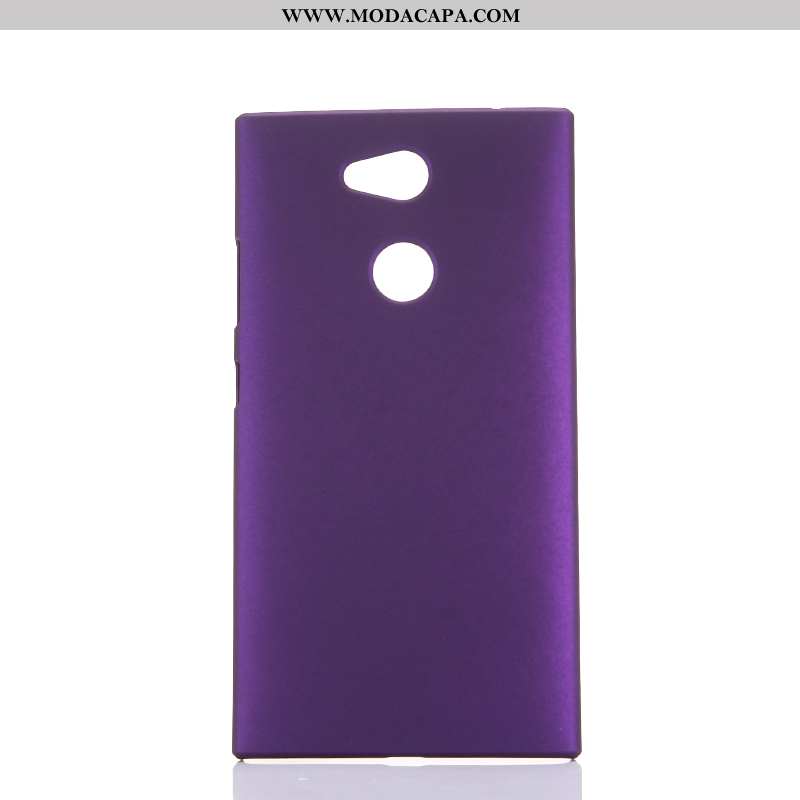 Capas Sony Xperia L2 Fosco Azul Telemóvel Protetoras Cases Online