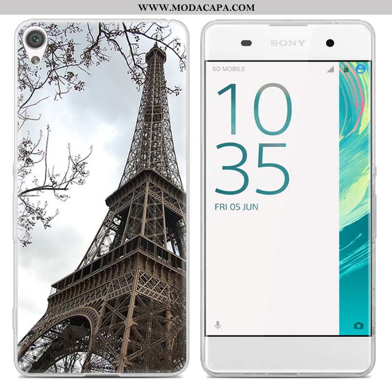 Capas Sony Xperia Xa Criativas Pintado Telemóvel Tendencia Antiqueda Clara Cases Baratos