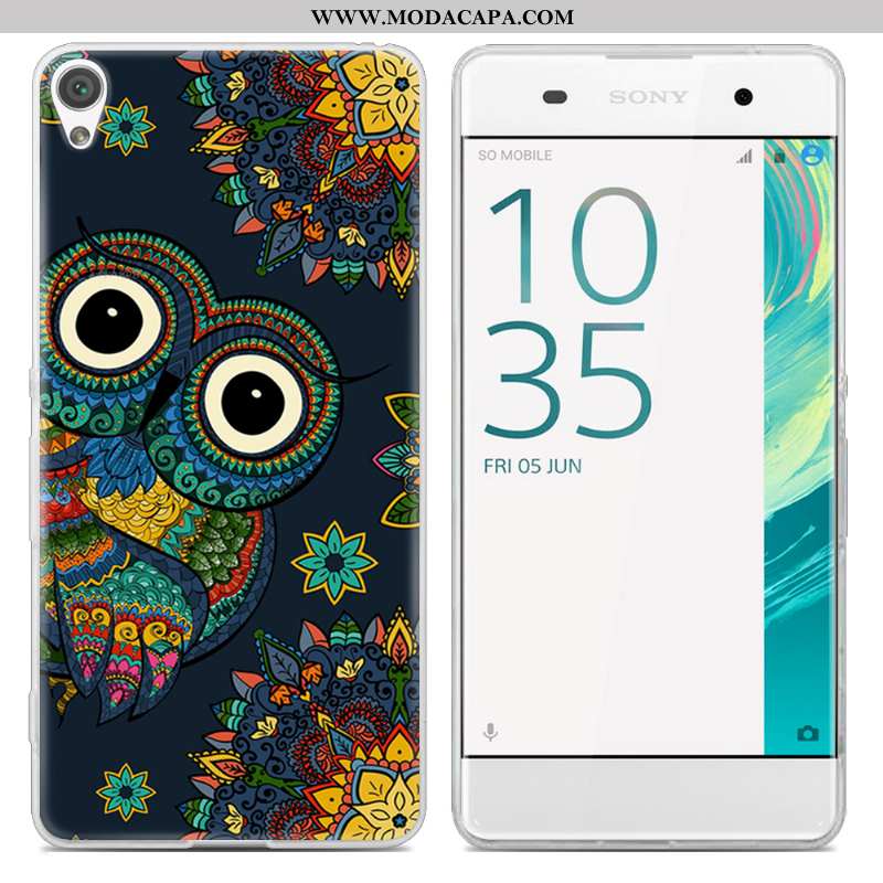 Capas Sony Xperia Xa Criativas Pintado Telemóvel Tendencia Antiqueda Clara Cases Baratos