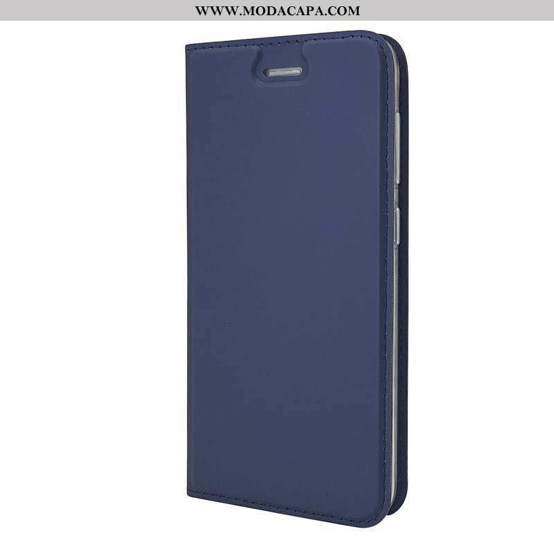 Capas Sony Xperia Xa Couro Cases Telemóvel Azul Cover Promoção