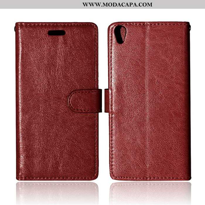 Capas Sony Xperia Xa Couro Dupla Carteira Cases Silicone Soft Promoção