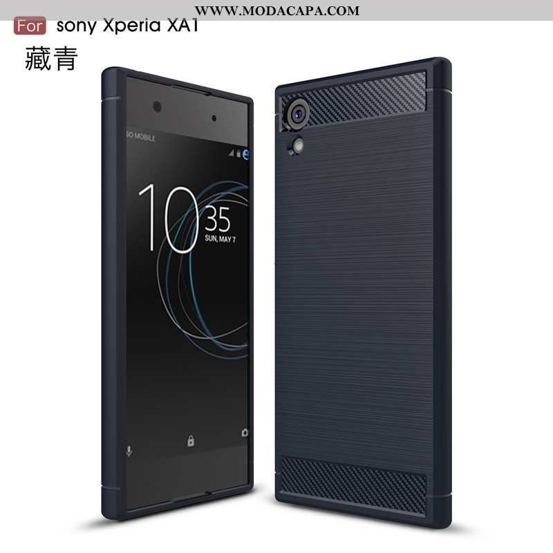 Capas Sony Xperia Xa1 Tendencia Estiloso Cases Preto Personalizada Negócio Telemóvel Promoção