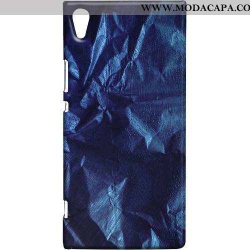 Capa Sony Xperia Xa1 Ultra Criativas Tendencia Capas Cases Telemóvel Azul Metalizada Online