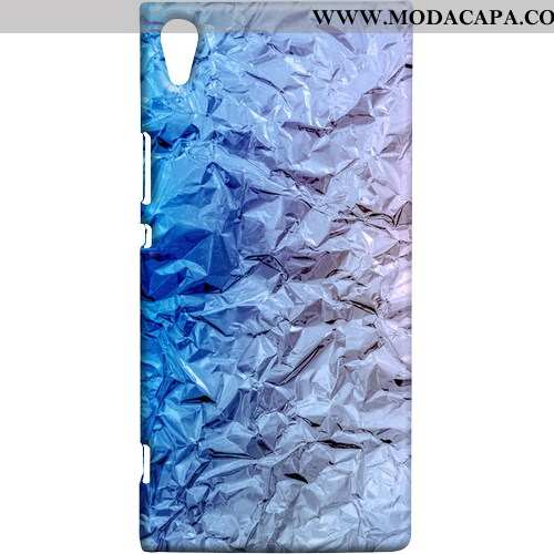 Capa Sony Xperia Xa1 Ultra Criativas Tendencia Capas Cases Telemóvel Azul Metalizada Online