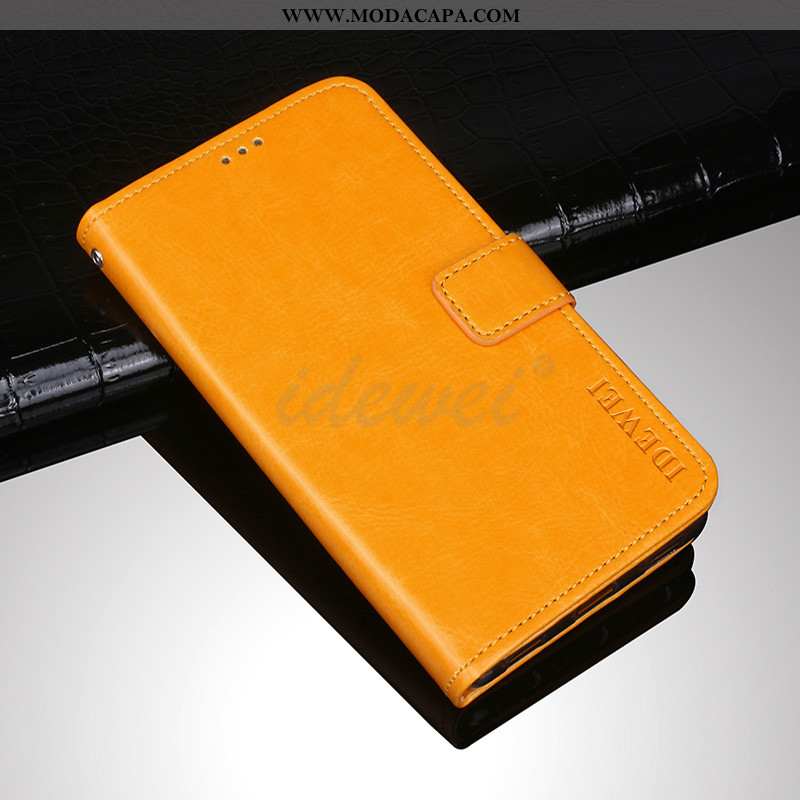 Capa Sony Xperia Xa1 Ultra Protetoras Capas Cases Telemóvel Amarela Cover Couro Baratos