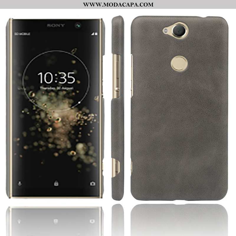 Capa Sony Xperia Xa2 Plus Protetoras Laranja Cases Telemóvel Couro Capas Resistente Barato