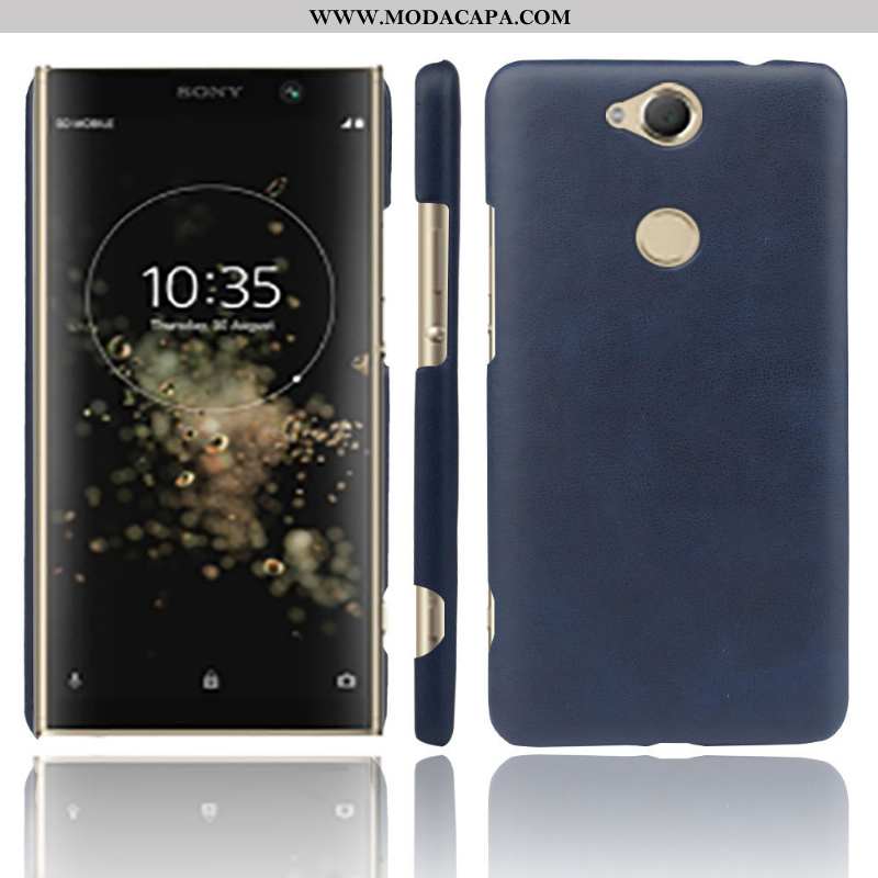 Capa Sony Xperia Xa2 Plus Protetoras Laranja Cases Telemóvel Couro Capas Resistente Barato