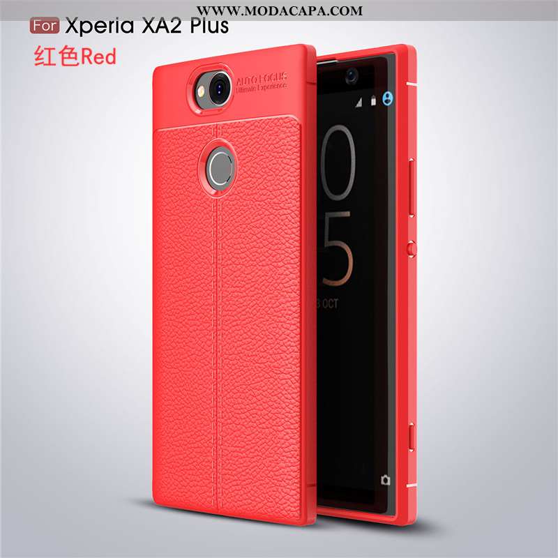 Capa Sony Xperia Xa2 Plus Silicone Completa Telemóvel Antiqueda Protetoras Business Capas Barato