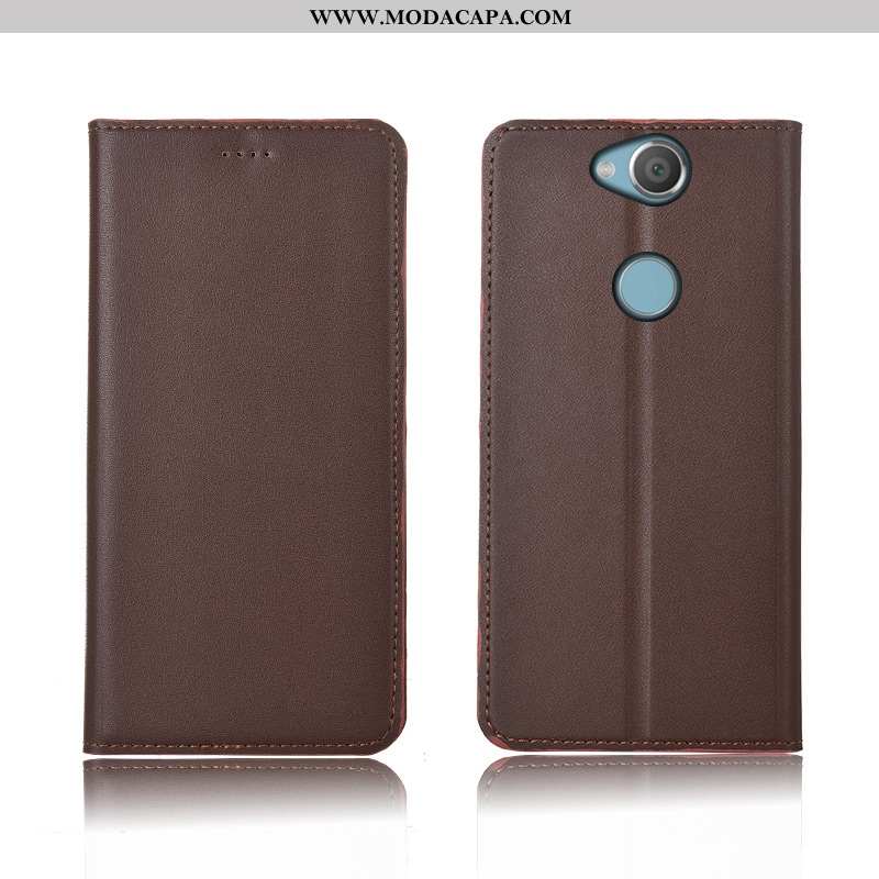 Capa Sony Xperia Xa2 Plus Silicone Antiqueda Cases Capas Completa Couro Genuíno Cover Baratas