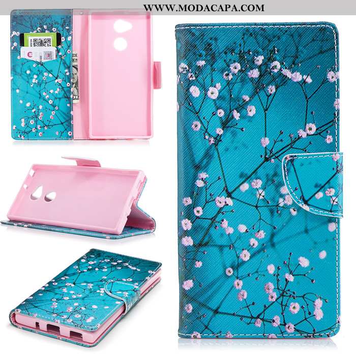 Capas Sony Xperia Xa2 Ultra Protetoras Azul Telemóvel Personalizado Cover Cases Baratas