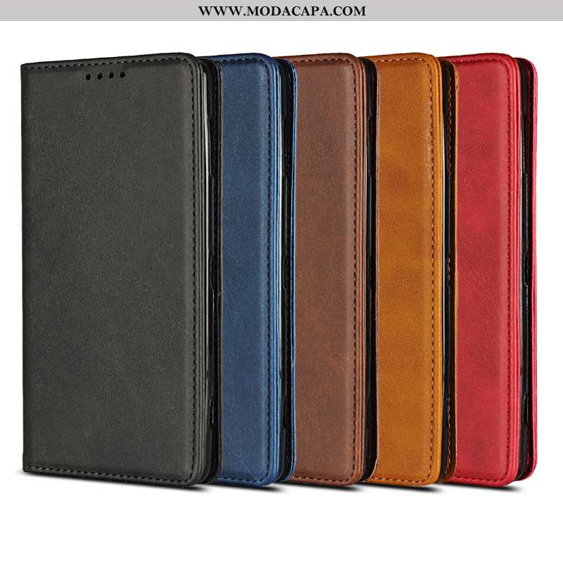 Capa Sony Xperia Xz2 Compact Protetoras Capas Preto Telemóvel Cases Couro Online