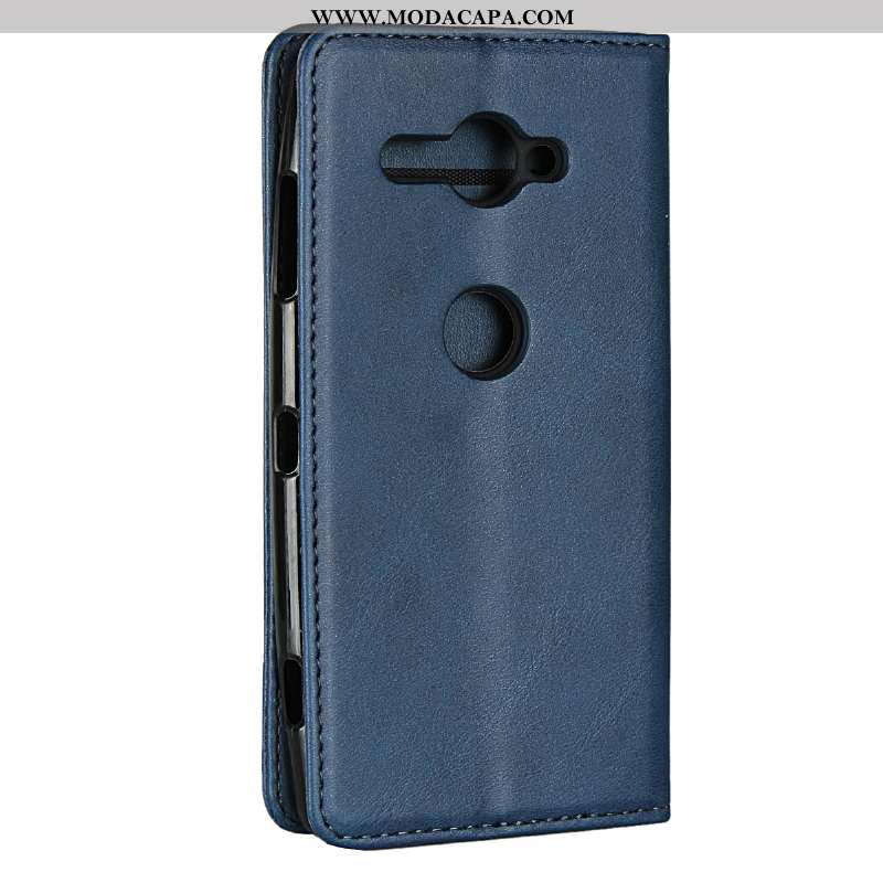 Capa Sony Xperia Xz2 Compact Protetoras Capas Preto Telemóvel Cases Couro Online