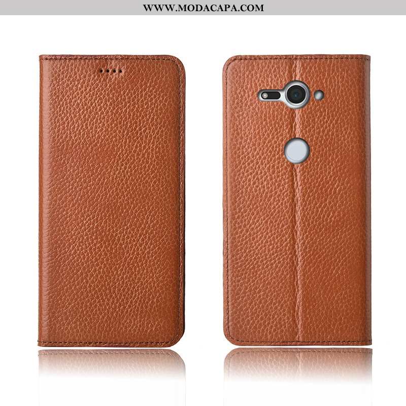 Capa Sony Xperia Xz2 Compact Silicone Completa Soft Telemóvel Protetoras Couro Antiqueda Online