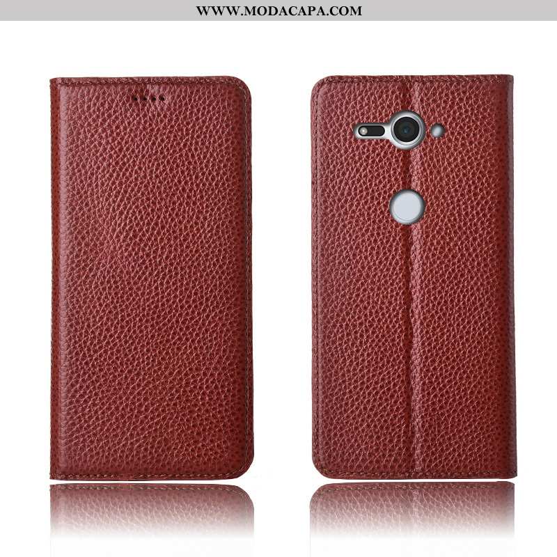 Capa Sony Xperia Xz2 Compact Silicone Completa Soft Telemóvel Protetoras Couro Antiqueda Online