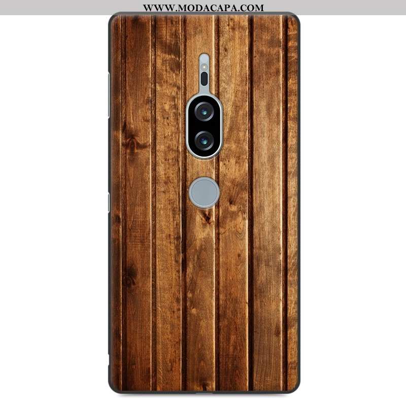 Capas Sony Xperia Xz2 Premium Silicone Telemóvel Cinza Personalizado Madeira Cases Online