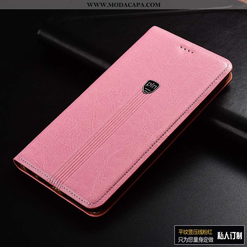 Capa Sony Xperia Xz2 Premium Protetoras Cover Telemóvel Couro Legitimo Couro Rosa Capas Comprar