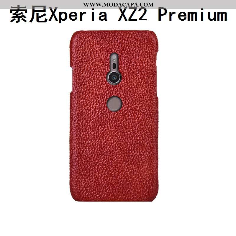 Capas Sony Xperia Xz2 Premium Protetoras Telemóvel Costume Traseira Vaca Luxo Barato