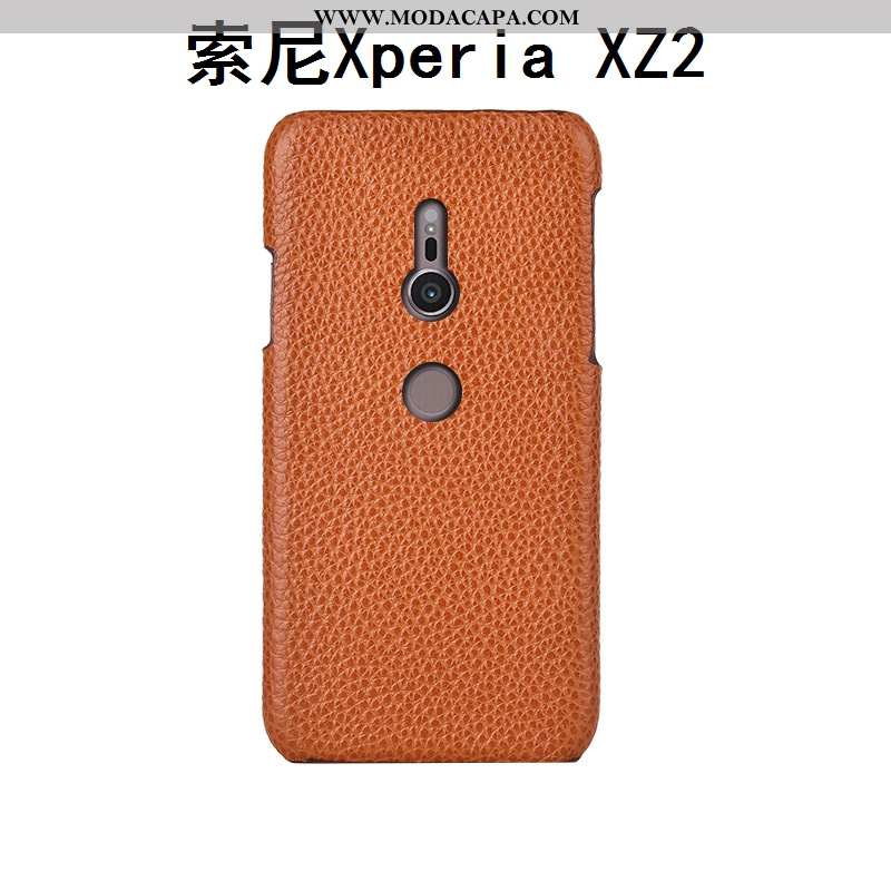 Capa Sony Xperia Xz2 Couro Cases Vaca Capas Telemóvel Vermelho Protetoras Baratos