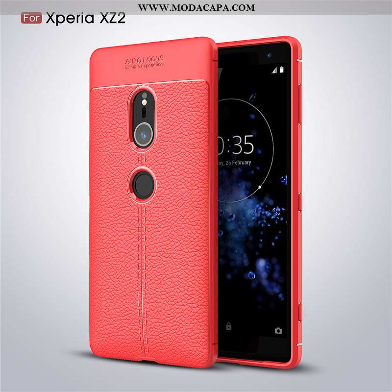 Capa Sony Xperia Xz2 Protetoras Soft Antiqueda Cinza Capas Cases Telemóvel Barato