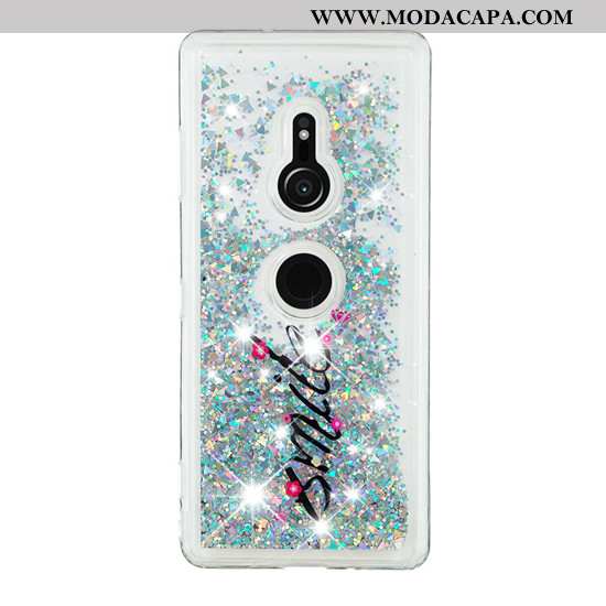 Capas Sony Xperia Xz3 Criativas Cases Desenho Animado Roxa Telemóvel Comprar