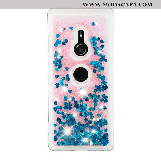 Capas Sony Xperia Xz3 Criativas Cases Desenho Animado Roxa Telemóvel Comprar