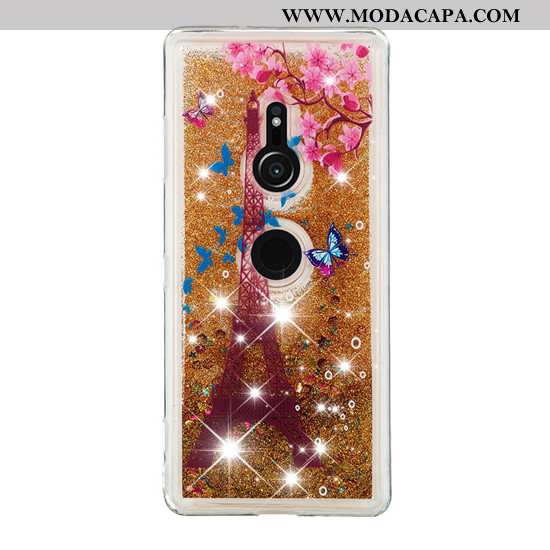 Capas Sony Xperia Xz3 Criativas Cases Desenho Animado Roxa Telemóvel Comprar