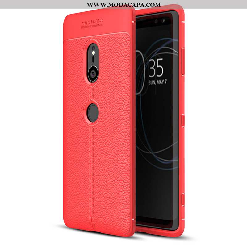 Capas Sony Xperia Xz3 Protetoras Telemóvel Cases Completa Couro Tendencia Barato