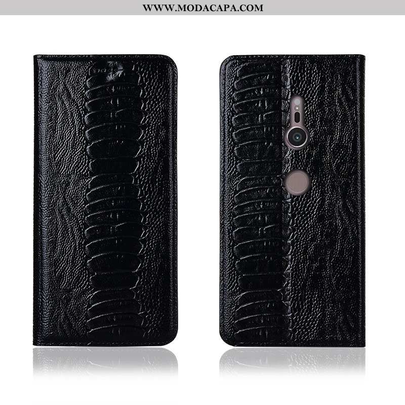 Capa Sony Xperia Xz3 Soft Nova Protetoras Completa Preto Silicone Telemóvel Venda