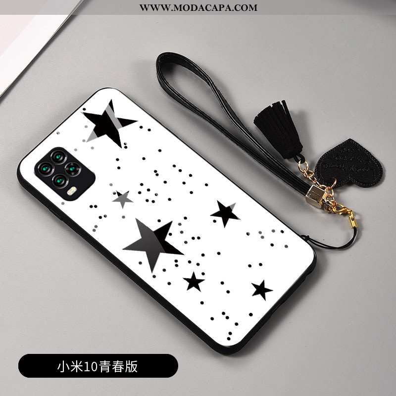 Capas Xiaomi Mi 10 Lite Protetoras Pequena Tendencia Silicone Personalizada Primavera Venda