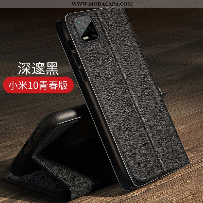 Capas Xiaomi Mi 10 Lite Soft Couro Cover Slim Silicone Antiqueda Personalizado Baratos