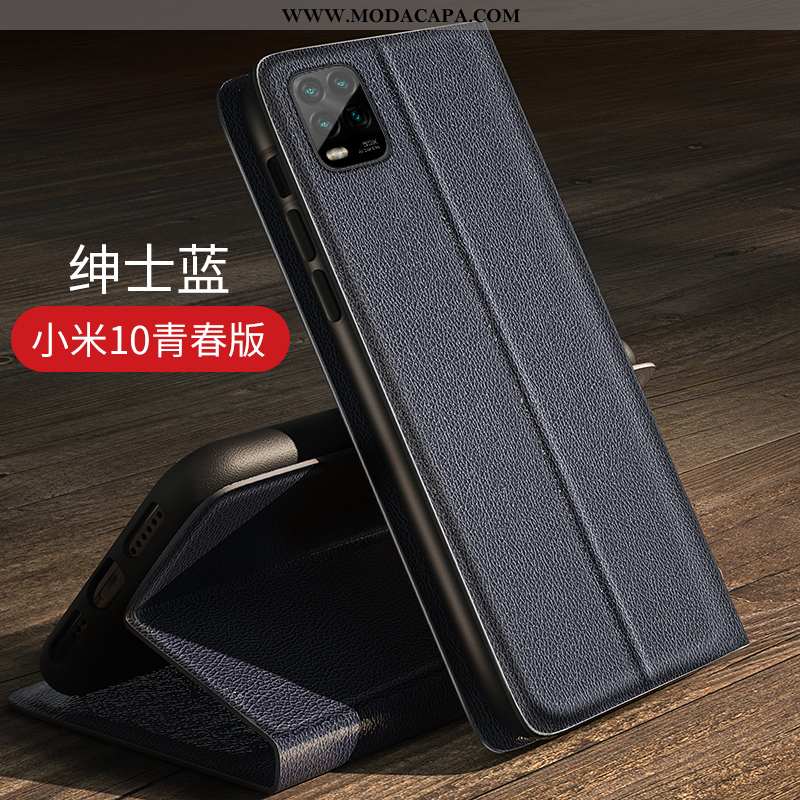 Capas Xiaomi Mi 10 Lite Soft Couro Cover Slim Silicone Antiqueda Personalizado Baratos