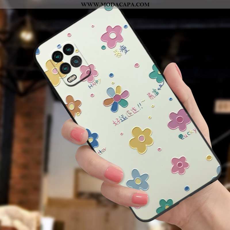 Capa Xiaomi Mi 10 Lite Silicone Novas Tendencia Rosa Protetoras Soft Primavera Comprar