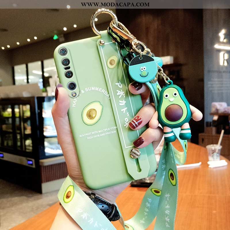 Capa Xiaomi Mi 10 Pro Tendencia Silicone Pequena Malha Protetoras Vaca Antiqueda Comprar