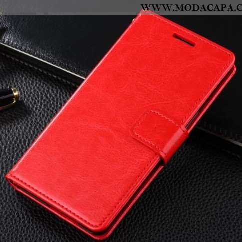 Capa Xiaomi Mi 10 Pro Protetoras Vermelho Marrom Couro Cover Silicone Couro Legitimo Barato