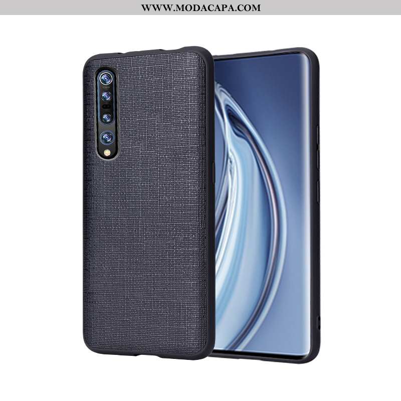 Capas Xiaomi Mi 10 Luxo Negócio Telemóvel Estilosas Super Resistente Barato