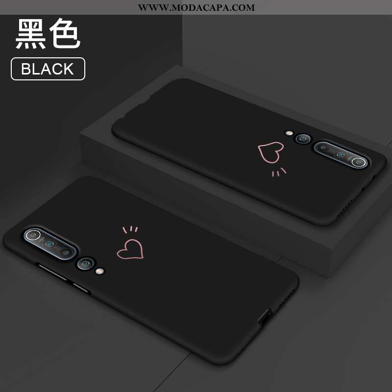 Capas Xiaomi Mi 10 Personalizado Slim Protetoras Fosco Super Antiqueda Vermelho Promoção