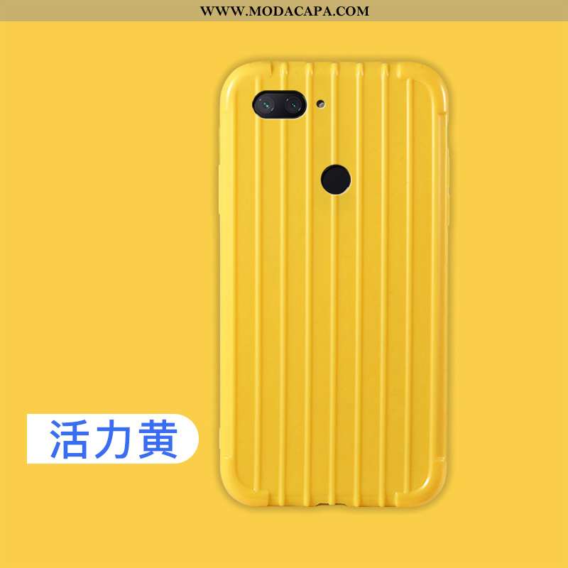 Capas Xiaomi Mi 8 Lite Personalizado Pequena Minimalista Cases Protetoras Silicone Estilosas Venda