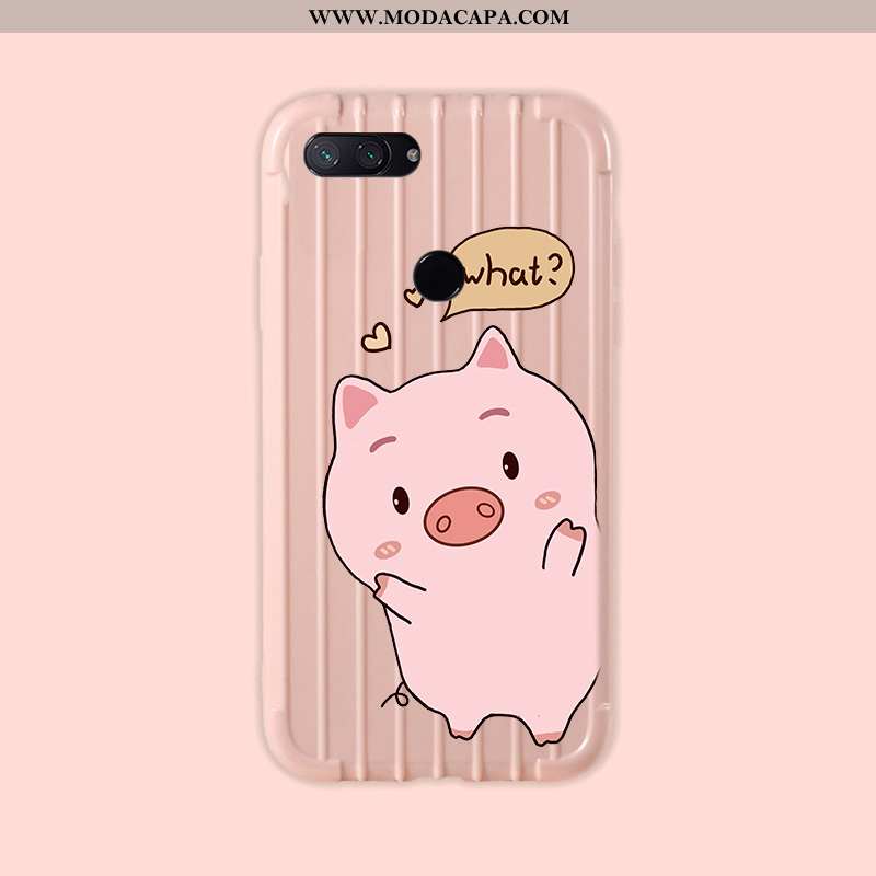 Capas Xiaomi Mi 8 Lite Tendencia Slim Personalizada Estiloso Soft Antiqueda Venda