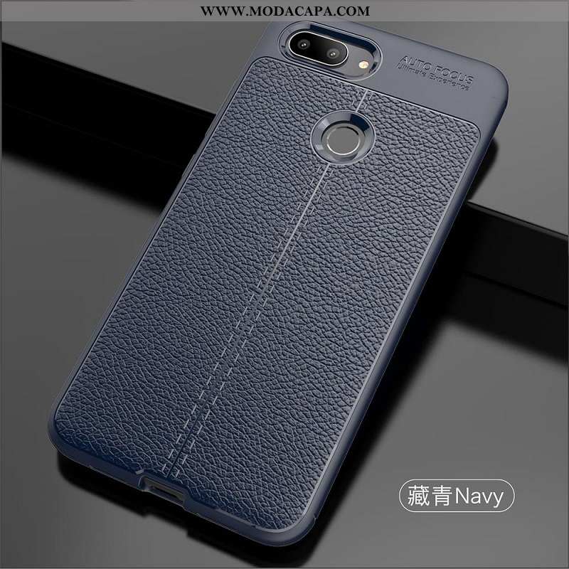 Capas Xiaomi Mi 8 Lite Couro Primavera Pequena Cases Preto De Grau Telemóvel Promoção