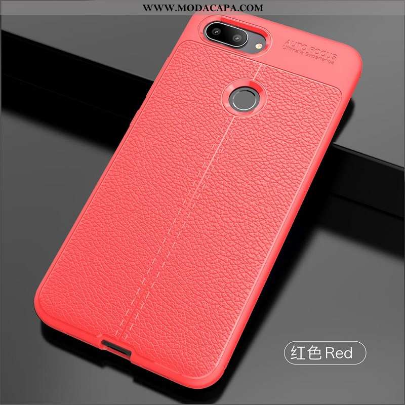 Capas Xiaomi Mi 8 Lite Couro Primavera Pequena Cases Preto De Grau Telemóvel Promoção