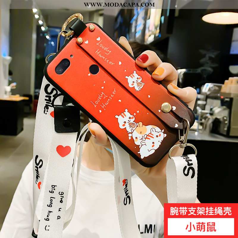 Capas Xiaomi Mi 8 Lite Soft Protetoras Personalizada Primavera Desenho Animado Branco Online