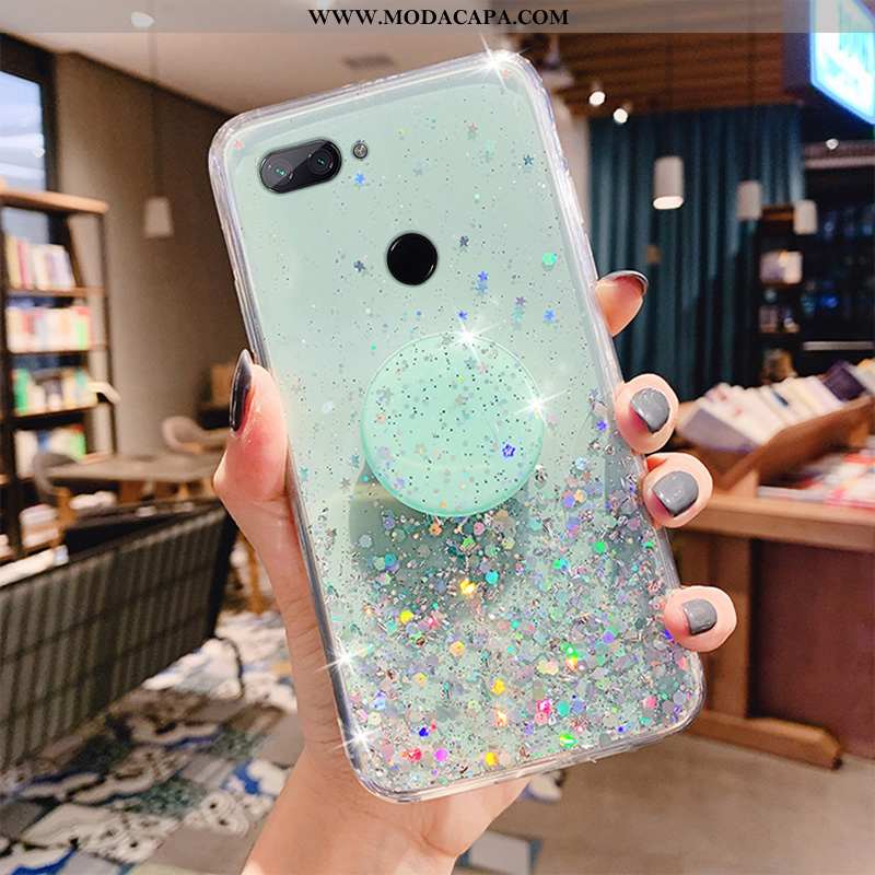 Capas Xiaomi Mi 8 Lite Cristais Protetoras Antiqueda Criativas Luxo Primavera Telinha Online