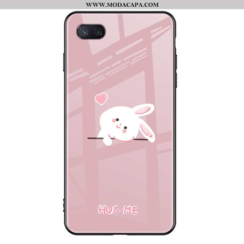 Capas Xiaomi Mi 8 Lite Protetoras Cases Antiqueda Urso Telinha Completa Rosa Comprar