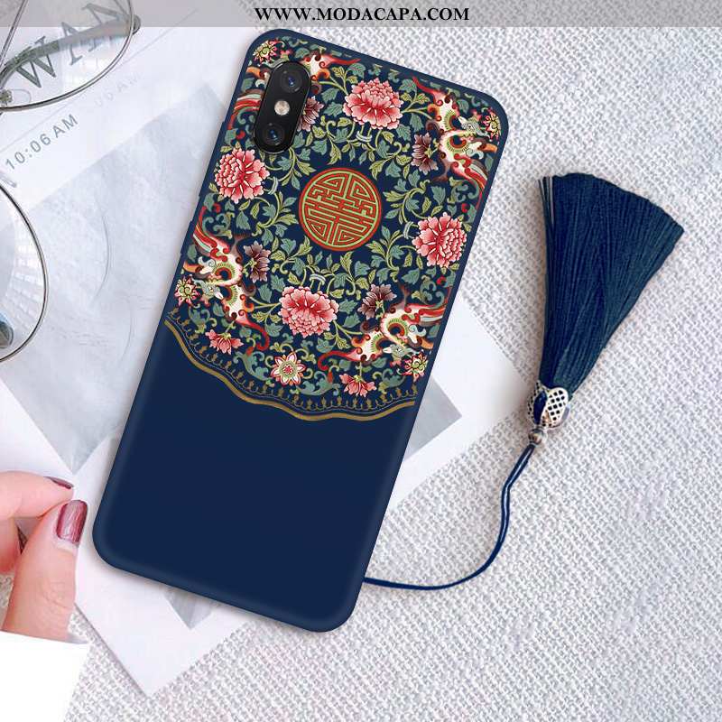 Capa Xiaomi Mi 8 Pro Soft Telinha Retro Palace Fosco Completa Primavera Comprar