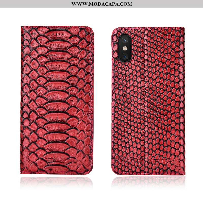 Capas Xiaomi Mi 8 Pro Protetoras Couro Tela Discovery Nova Couro Legitimo Comprar