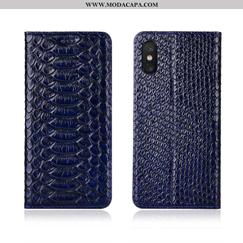 Capas Xiaomi Mi 8 Pro Protetoras Couro Tela Discovery Nova Couro Legitimo Comprar