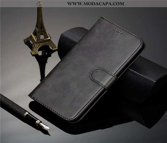 Capa Xiaomi Mi 8 Pro Couro Slim Antiqueda Super Telemóvel Protetoras Completa Venda