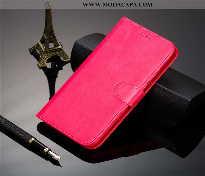 Capa Xiaomi Mi 8 Pro Couro Slim Antiqueda Super Telemóvel Protetoras Completa Venda