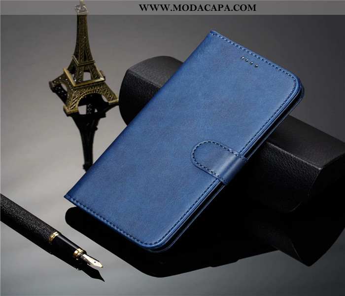 Capa Xiaomi Mi 8 Pro Couro Slim Antiqueda Super Telemóvel Protetoras Completa Venda